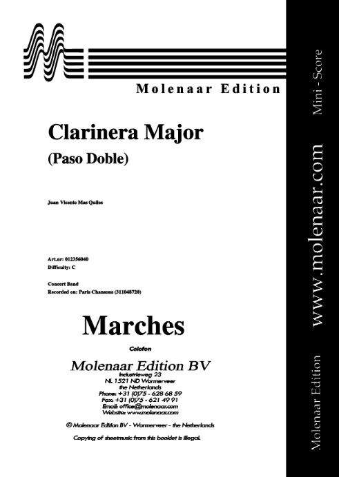Clarinera Major - clicca qui