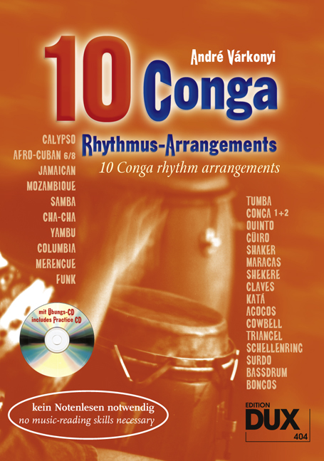 10 Conga Rhythmus-Arrangements - cliccare qui
