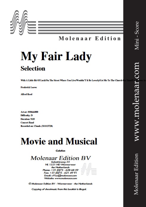 My Fair Lady (Selection from the Musical) - clicca qui