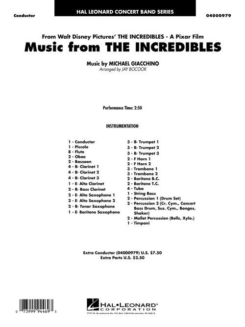 Music from 'The Incredibles' - clicca qui