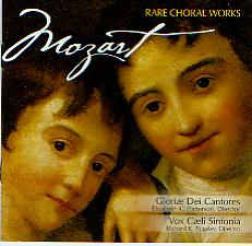 Mozart: Rare Choral Works - clicca qui