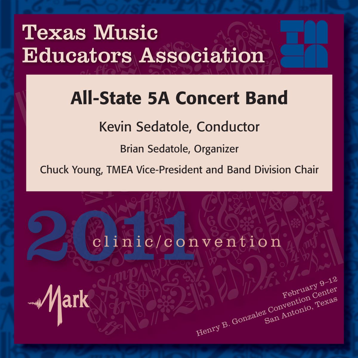 2011 Texas Music Educators Association: All-State 5A Concert Band - clicca qui