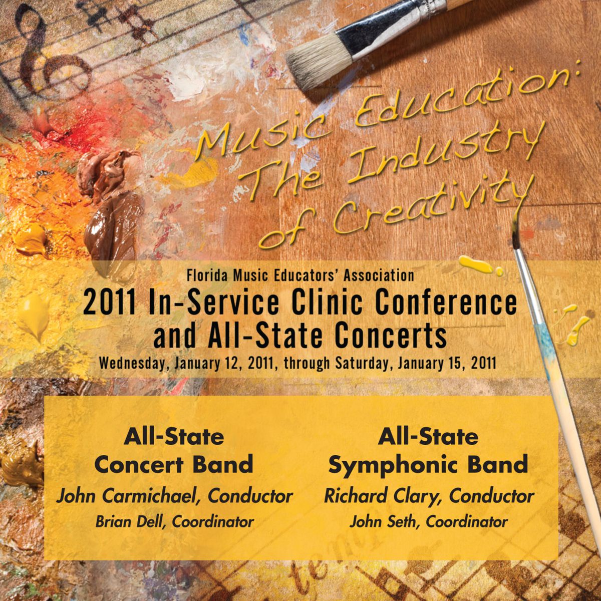 2011 Florida Music Educators Association: All-State Concert Band and All-State Symphonic Band - clicca qui