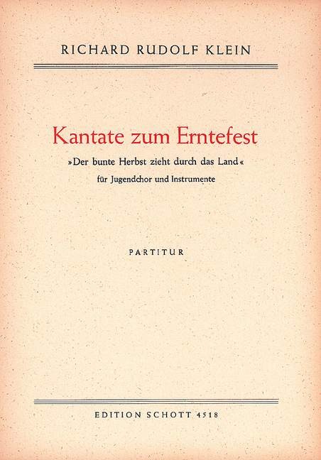 Kantate zum Erntefest - cliccare qui