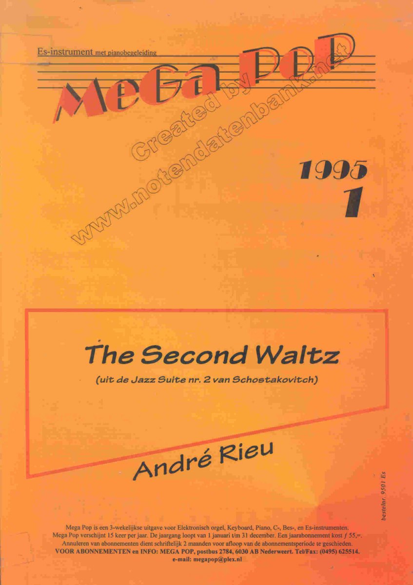 Second Waltz, The (uit de Jazz Suite #2) - cliccare qui