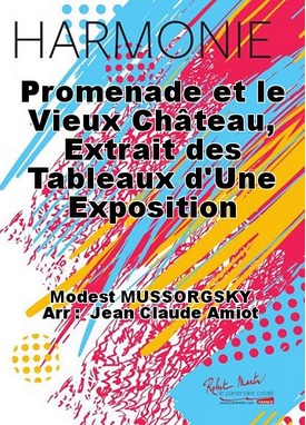 Promenade et le vieux château (extrait des Tableaux d'une exposition) - cliccare qui Promenade et le vieux château (extrait des Tableaux d'une exposition) - cliccare qui