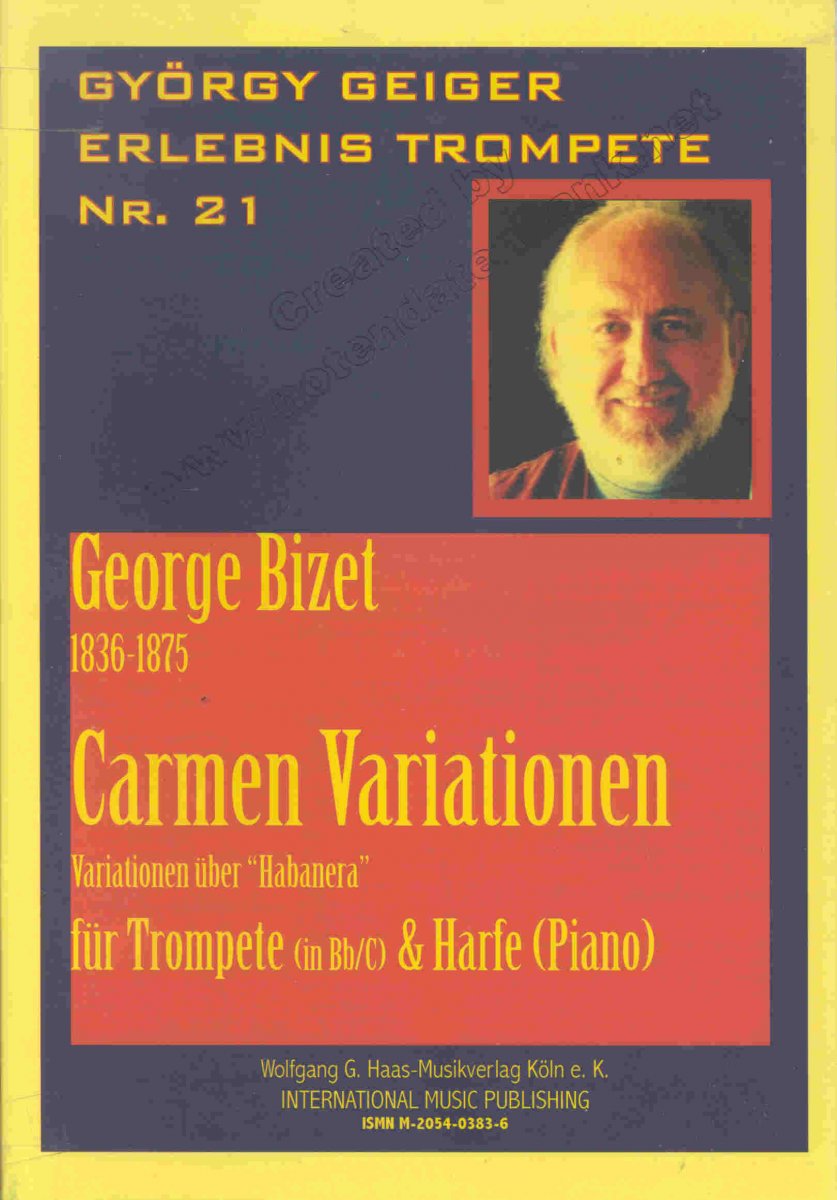 Carmen Variationen (Variationen über 'Habanera') - cliccare qui Carmen Variationen (Variationen über 'Habanera') - cliccare qui