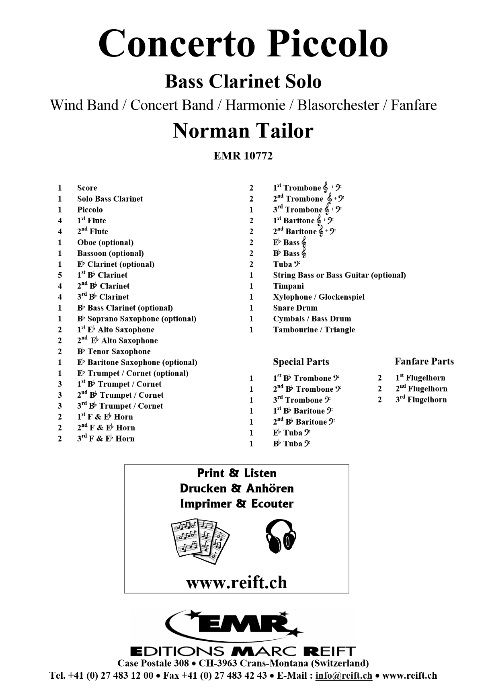 Concerto Piccolo - clicca qui