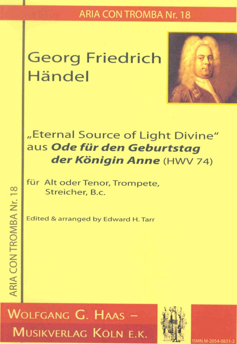 Eternal Source of Light Divine (aus 'Ode f�r den Geburtstag der K�nigin Anne') - cliccare qui