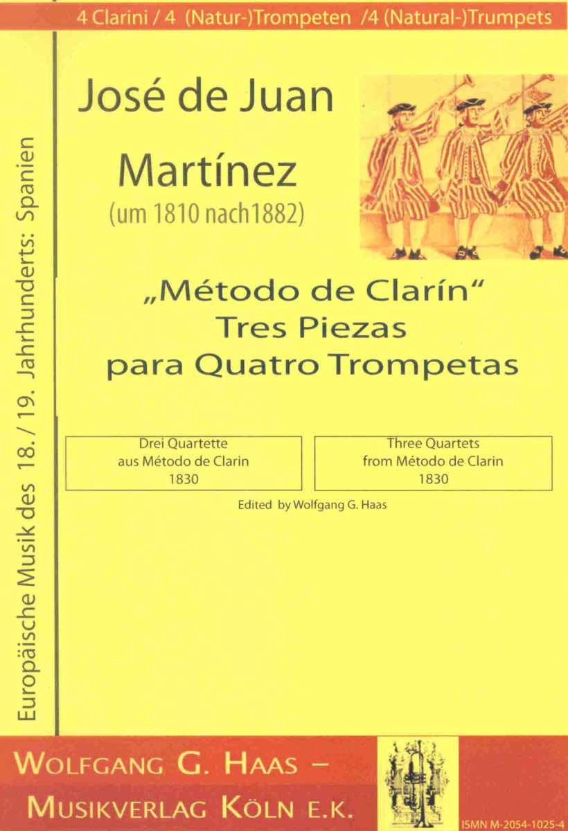 Método de Clarín: Tres Piezas para Quatro Trompetas - cliccare qui Método de Clarín: Tres Piezas para Quatro Trompetas - cliccare qui