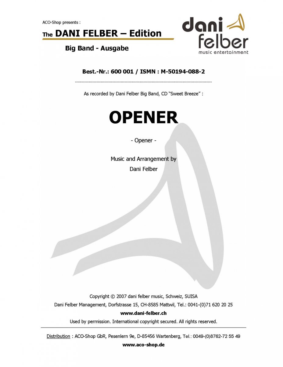 Opener - cliccare qui Opener - cliccare qui