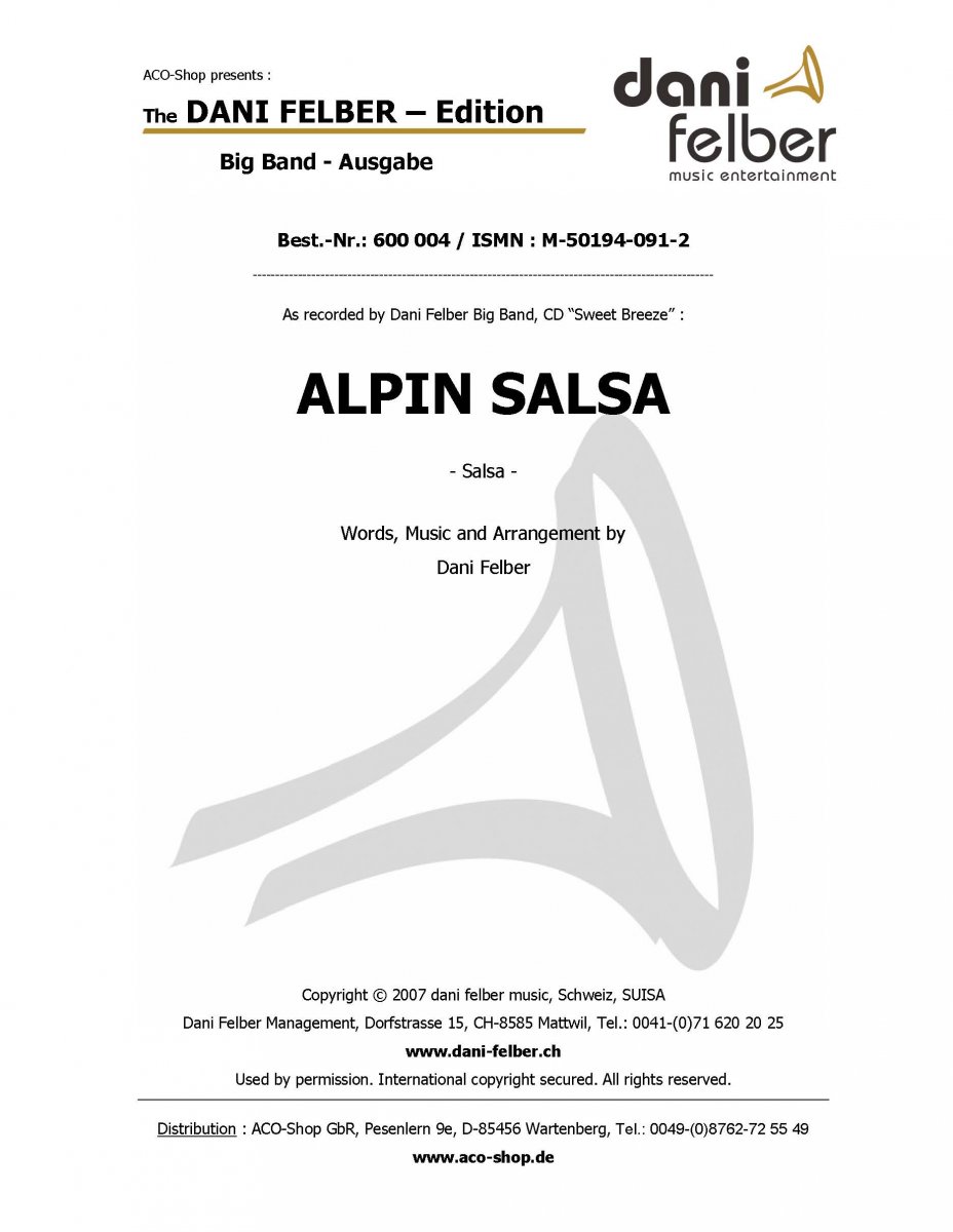Alpin Salsa - cliccare qui Alpin Salsa - cliccare qui