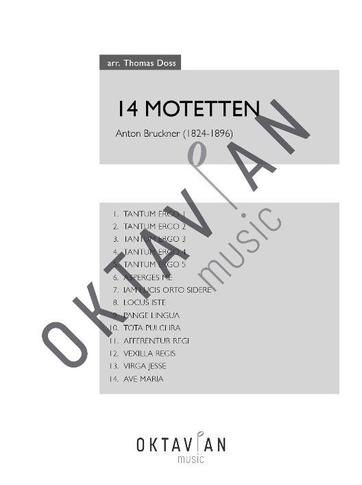 14 Motetten - clicca qui