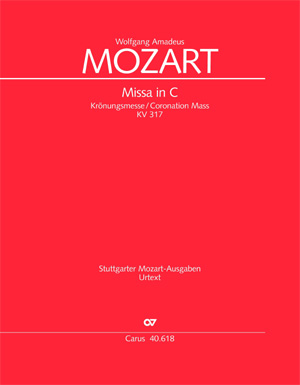 Missa in C - cliccare qui Missa in C - cliccare qui