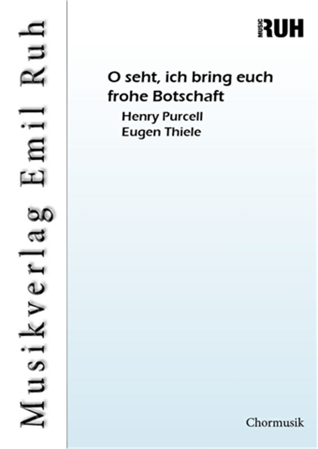 O seht, ich bring euch frohe Botschaft - cliccare qui O seht, ich bring euch frohe Botschaft - cliccare qui