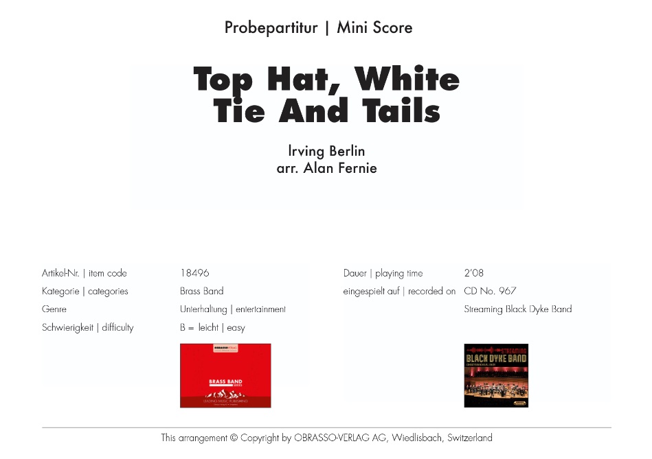 Top Hat, White Tie and Tails - clicca qui