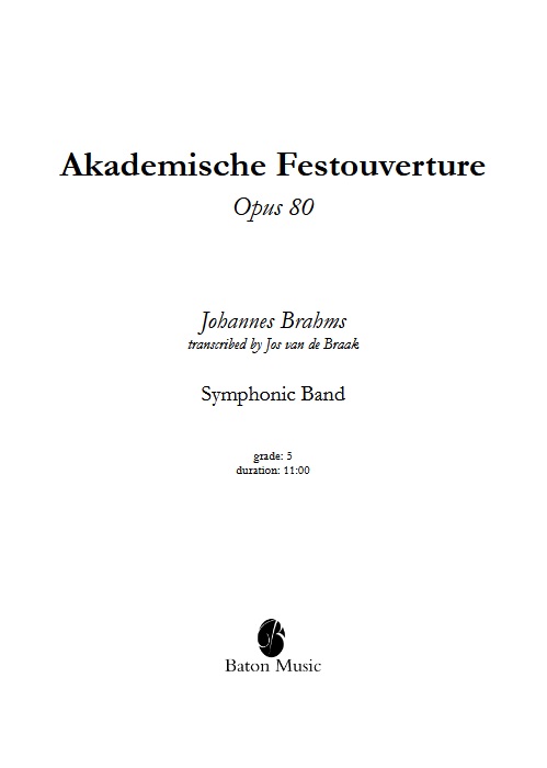 Akademische Festouverture - clicca qui