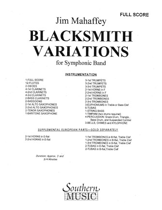 Blacksmith Variations (Harmonious Blacksmith) - clicca qui