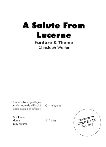 A Salute from Lucerne - clicca qui