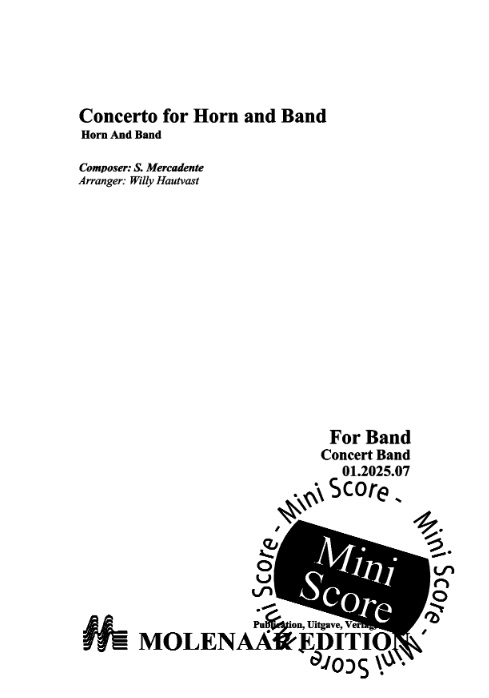 Concerto for Horn and Band - clicca qui