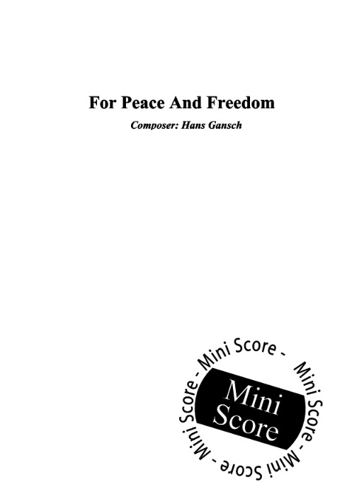 For Peace and Freedom - clicca qui