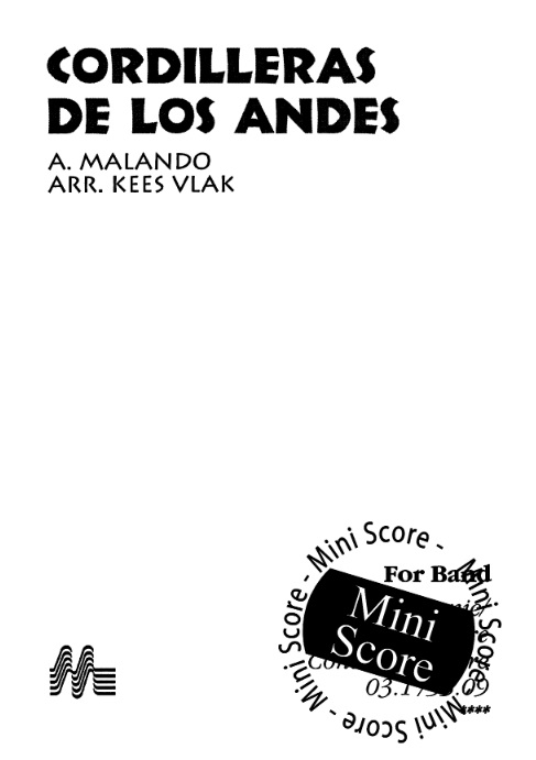 Cordilleras de Los Andes (Bergen Cyclus) - clicca qui