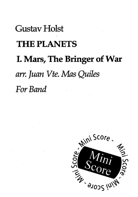 Planets: Mars, The Bringer Of War - clicca qui