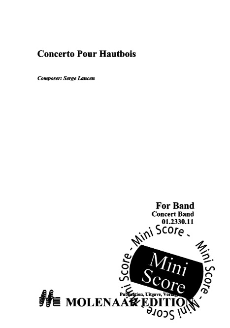 Concerto pour Hautbois - clicca qui