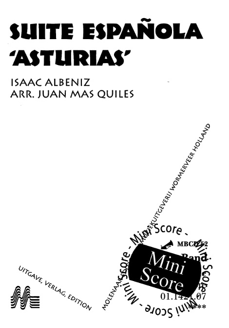 Suite Espanol: Prt.5 'Asturias' (Espanola) - clicca qui