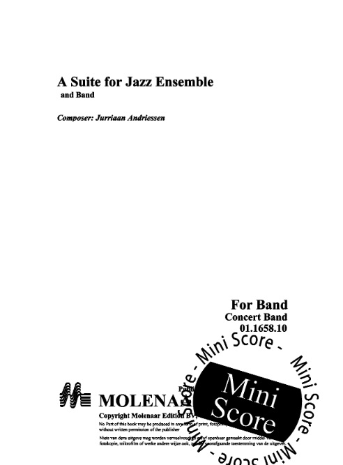A Suite for Jazz Ensemble and Band - clicca qui