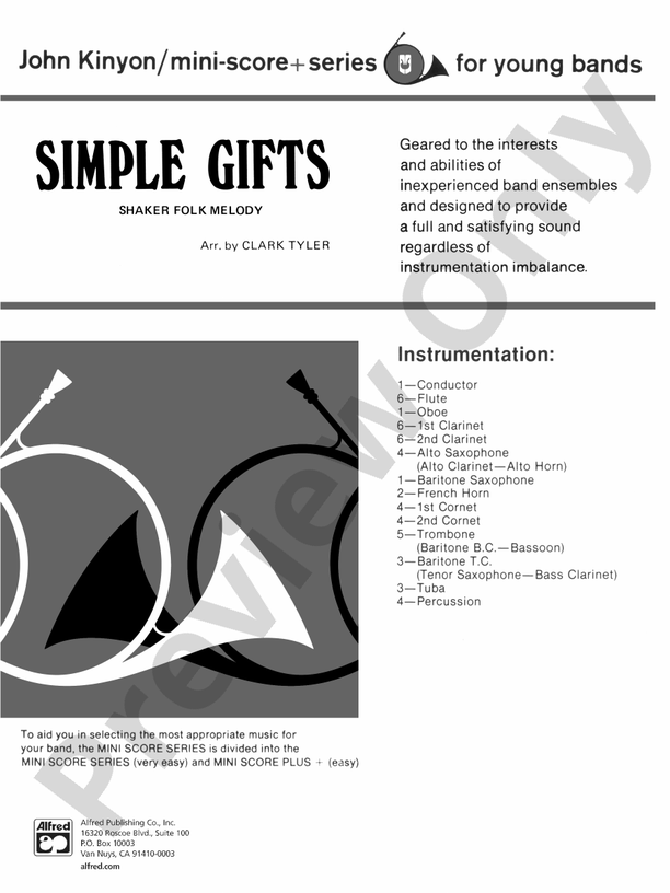Simple Gifts - clicca qui