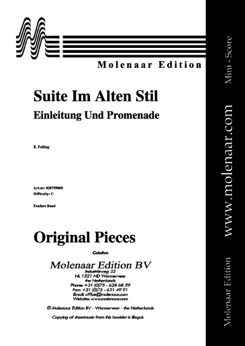 Suite im Alten Stil - clicca qui