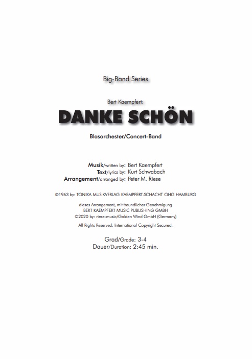 Danke Sch�n - clicca qui