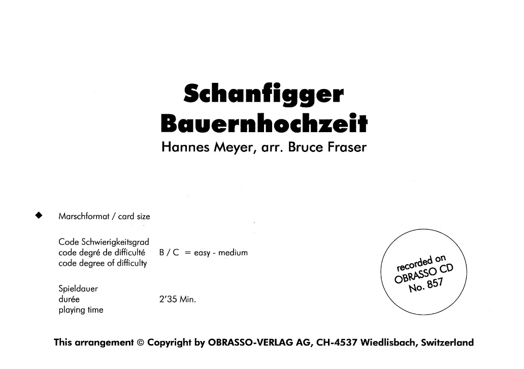 Schanfigger Bauernhochzeit - clicca qui