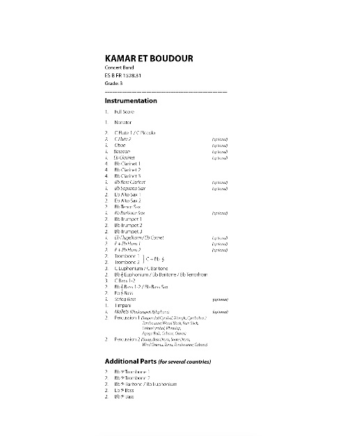 Kamar et Boudour ('Les mille et une nuits') - clicca qui