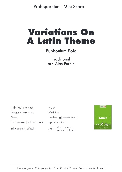 Variations on a Latin Theme - clicca qui