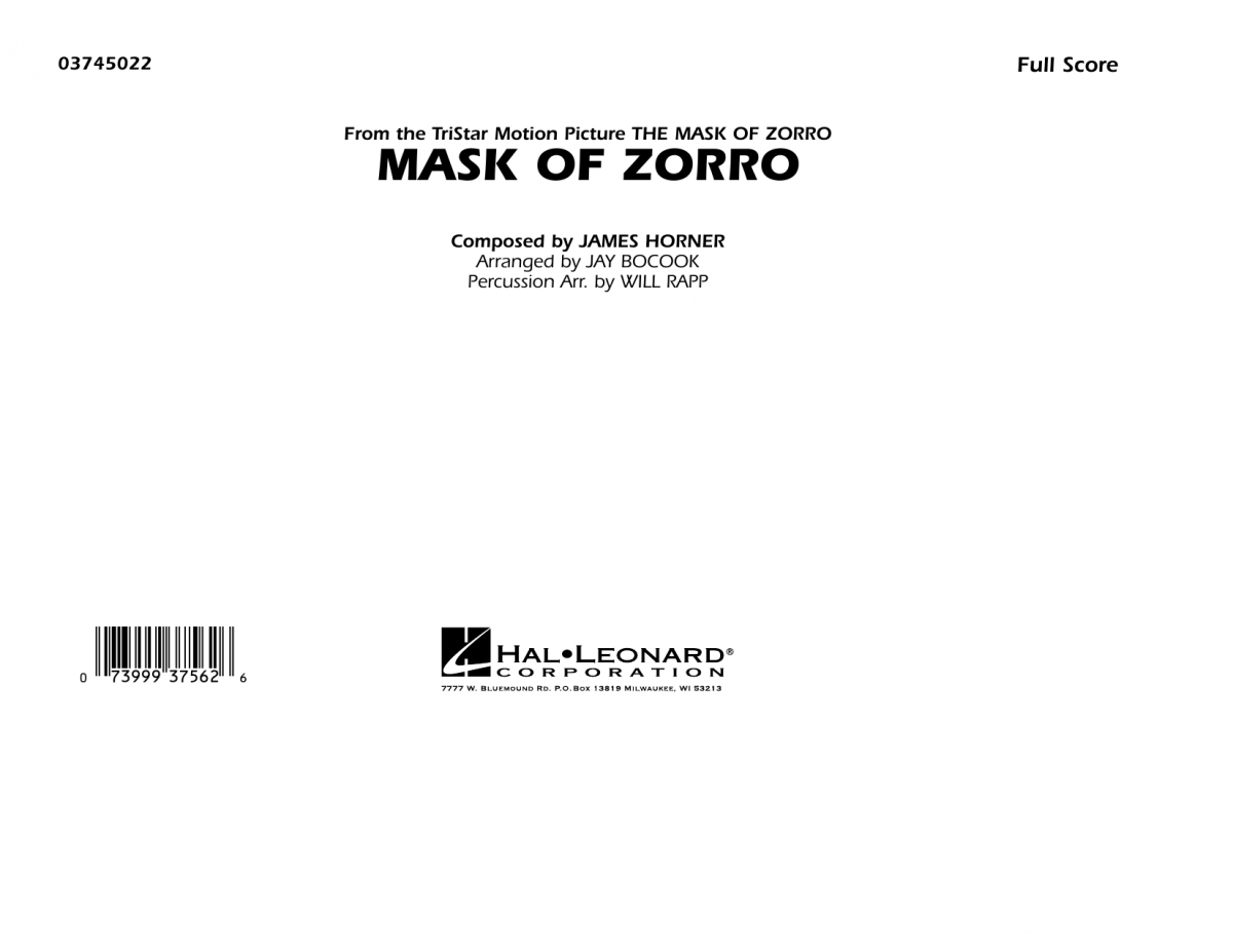 Mask of Zorro, The - clicca qui