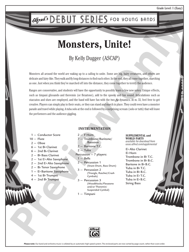 Monsters, Unite! - clicca qui