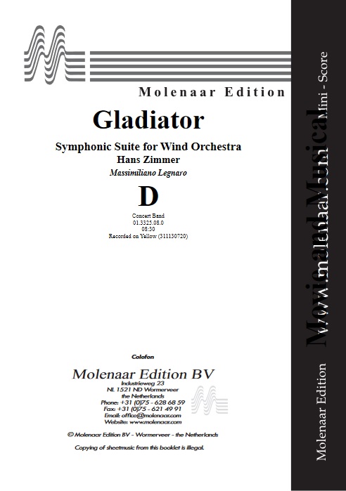 Gladiator (Symphonic Suite) - clicca qui