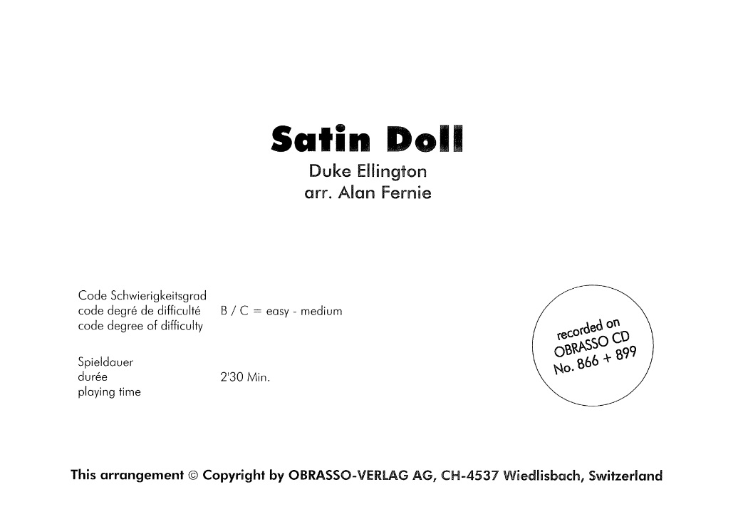 Satin Doll - clicca qui