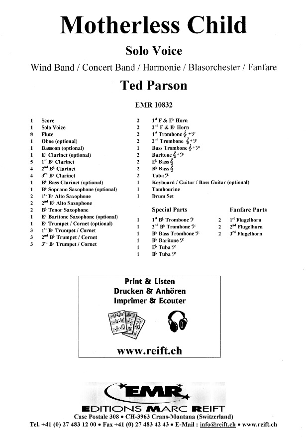 Motherless Child - clicca qui