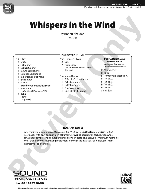 Whispers in the Wind - clicca qui