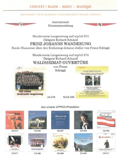 Prinz Johanns Wanderung - cliccare qui Prinz Johanns Wanderung - cliccare qui