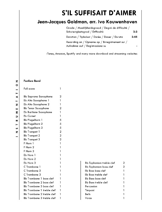 s'Il Suffisait d'Aimer - clicca qui