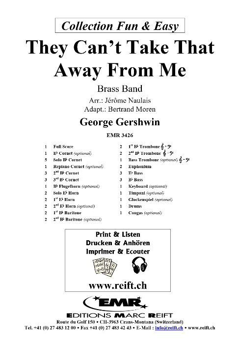 They Can't Take That Away From Me - clicca qui