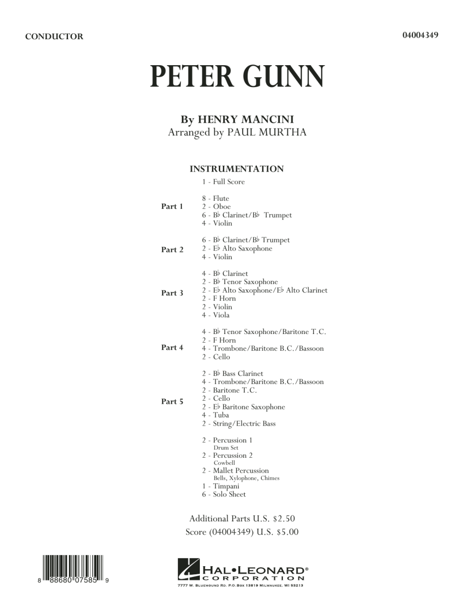 Peter Gunn - clicca qui
