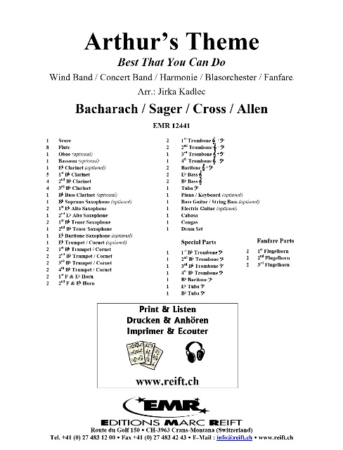 Arthur's Theme (Best That You Can Do) - clicca qui