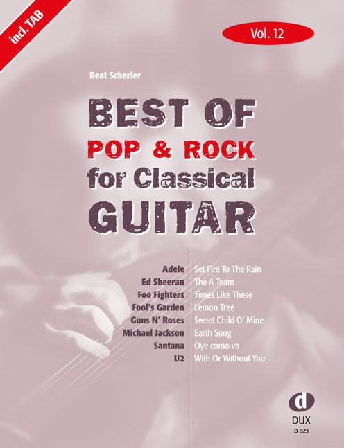 Best Of Pop & Rock for Classical Guitar #12 - cliccare qui