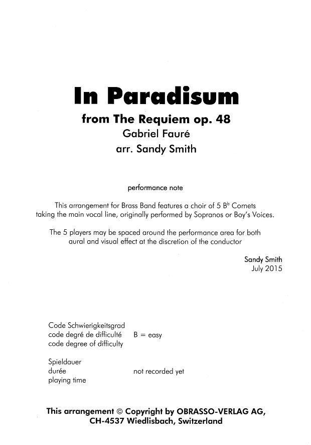 In Paradisum (from 'The Requiem') - clicca qui