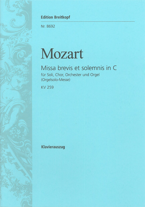 Missa brevis et solemnis in C 'Orgelsolo-Messe' - clicca qui